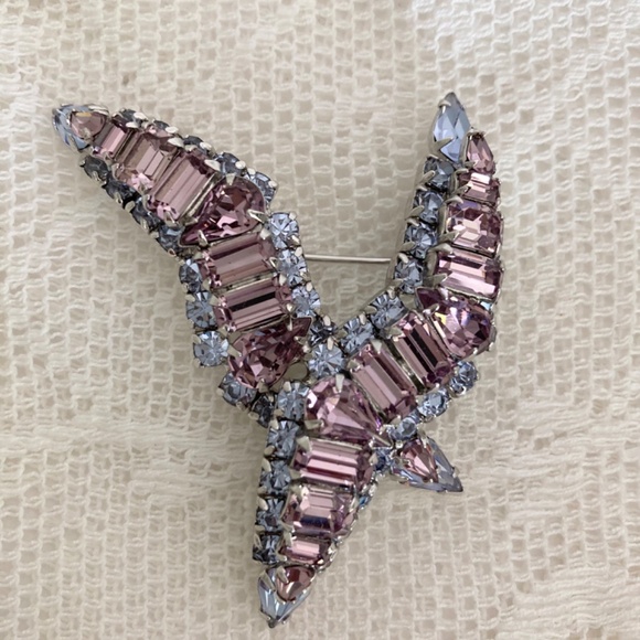 Rare Sherman Lavender Alexandrite Crystal Abstract Brooch - Picture 2 of 4